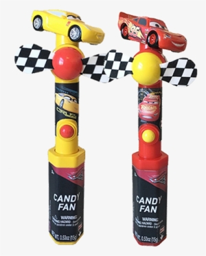 Disney Pixar Cars 3 Character Fan Candy Toy For Fresh - Cars 3