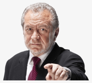 Free Png Businessman Pointing In Camera Png Images - Alan Sugar