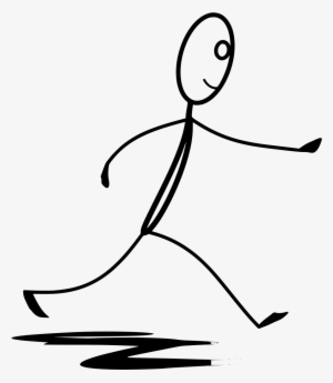 Download Png - Stick Figure Running