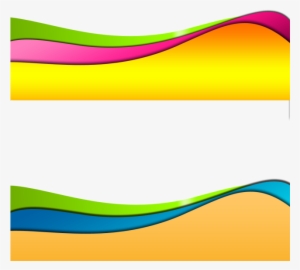 Wave Banner Abstract Material Pattern, Wave, Banner, - Portable Network Graphics