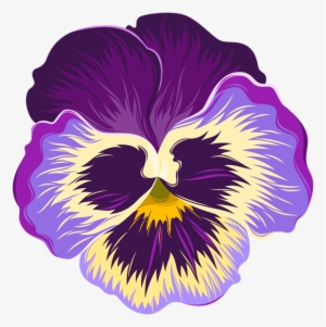 Violet Flower Png Clip Art Image - Clip Art