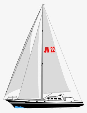 Boat, Sailboat Boat Yacht Sail Water Sea Sailing - Sailing Yacht Clip Art