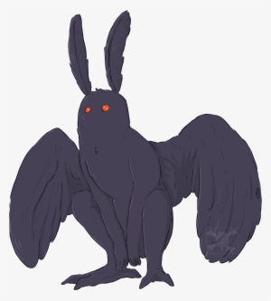 Mothman Png Free Download - Illustration