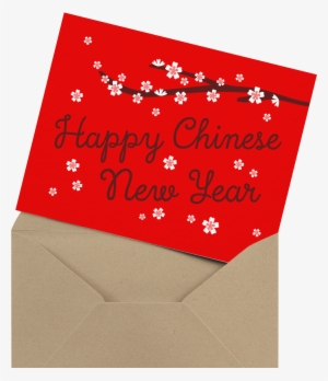 Elegant Happy Chinese New Years - Paper