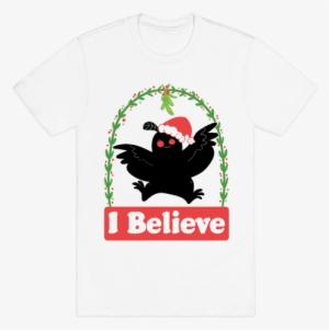 Christmas Mothman Mens T-shirt - Kk Do You Love Me