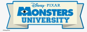 Disney Monsters University - Monsters University Logo Transparent