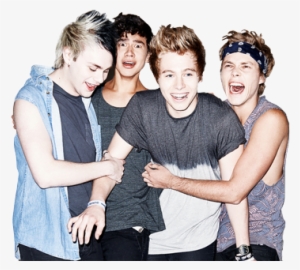 Luke Hemmings Signature Transparent Ashton Irwin Overlays - She Looks So Perfect