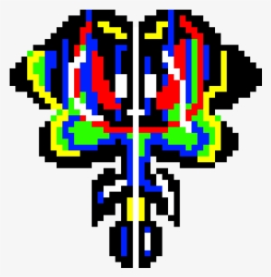 Pharaoh Flowey Virus Suprised - Cross