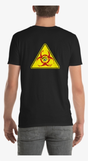 Biohazard Sign Short Sleeve Unisex T Shirt - T-shirt