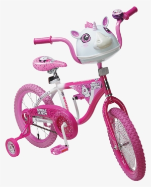 Sparkle Heart Bike Fixd - Unicorn 16 Inch Bike