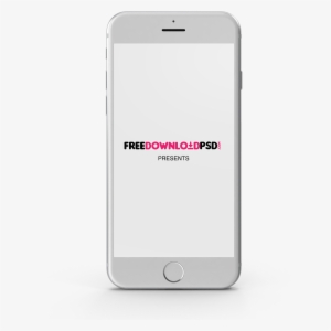 We Create Iphone 7 Silver Mockup For The Best Presentation - Iphone