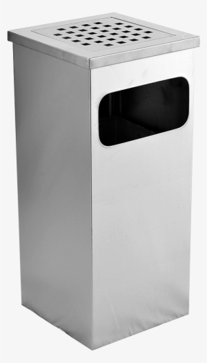 Stainless Steel Square Ashtray Bin - Stainless Steel Ashtray Bin