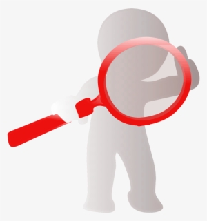 1920 - Cartoon Magnifying Glass