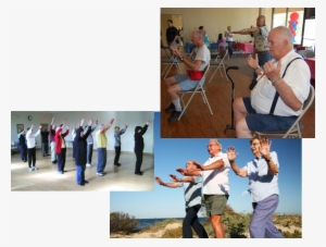 Physical Activity And Exercise - Idosos A Fazer Ginástica