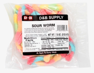 Sour Worm Gummy