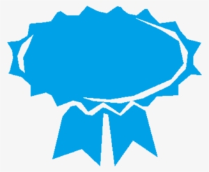 Ribbon Award Logo Prize Rosette - Azul Clipart Imagem De Medalha Azul Png
