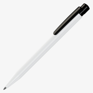 Plastic Pen Alpine Elite Extra Ball Pen Retractable - Retractable White Ballpen Png