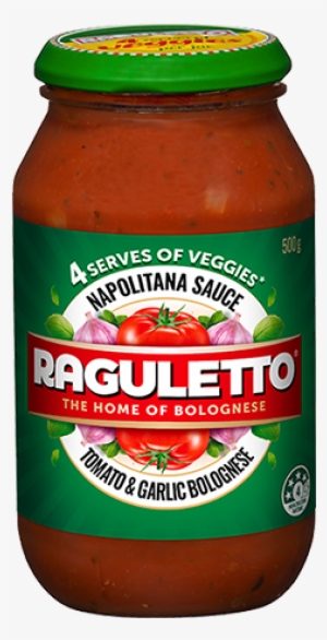 Raguletto Napolitana - Raguletto Pasta Sauce Napolitana 500g
