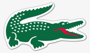 Car & Motorbike Stickers - Lacoste X Supreme Logo