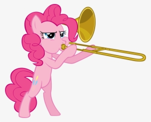 Trombone Clipart Original - Pinkie Pie Trombone