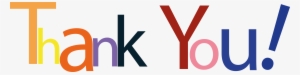 Thank You Text Clipart - Logo