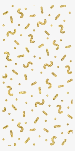 Holiday Glitter - Black And White Confetti Png