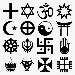 File - Religijnesymbole - Religious Symbols Png