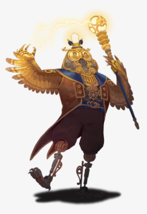 The Mechanical Owl - Nine Parchments Mechanical Owl