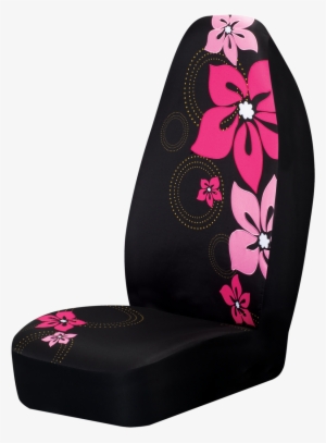 Pink Flower Car Seat Cover - Car