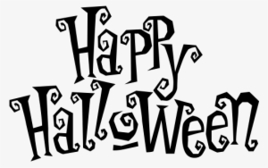 Happy Halloween Transparent Images - Happy Halloween Word Art