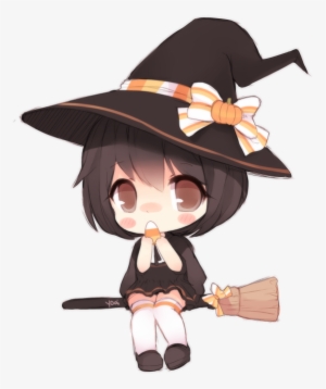 Image - Happy Halloween Anime Chibi Transparent