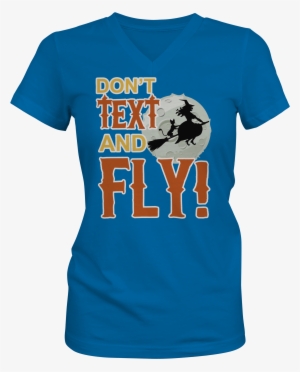 "don't Text And Fly " Halloween