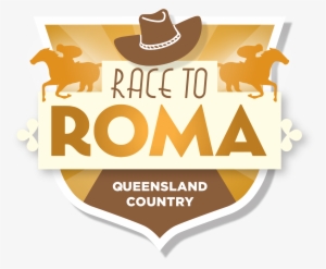 Race To Roma Logo Png - Illustration