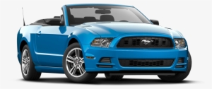Ford Mustang Cabrio 2d Blau Offen 2013 - Mustang Alamo