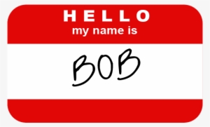 17 Sep - Hello My Names Is Bob