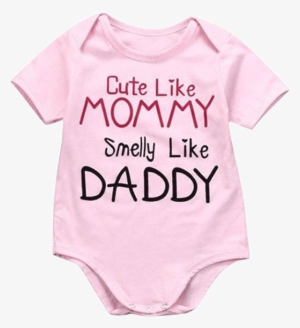 Petite Bello Bodysuit 0-3 Months Cute & Smelly Pink - Newborn Cute Baby Girl Clothes