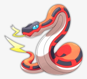 Inferail High Speed Fakemon Commission By Smiley Fakemon-d9cr1wx - Snake Pokemon In Sun And Moon
