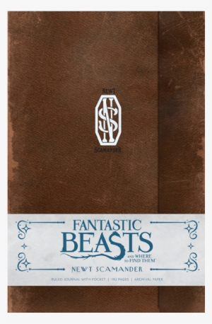 Fantastic Beasts Newt Scamander Journal - Fantastic Beasts And Where To Find Them