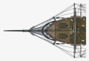 Sail Ship Top View