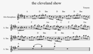 The Cleveland Show Theme - Sailor's Hornpipe Violin Sheet Music