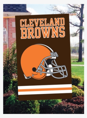 Cleveland Browns Applique Banner Flag
