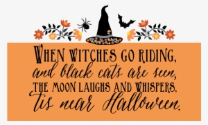 3 Free Halloween Poem Prints - Png Transparent Halloween Decor