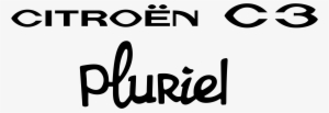 Citroen C3 Pluriel Logo Png Transparent - Citroen C3 Pluriel Logo