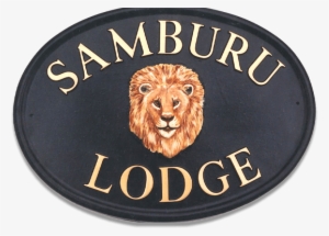 Lions Head House Sign - Sale