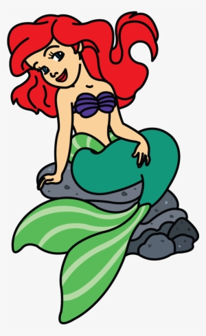 How To Draw Litlle Mermaid Ariel Disneys Cartoons Easy - Ariel Easy To Draw