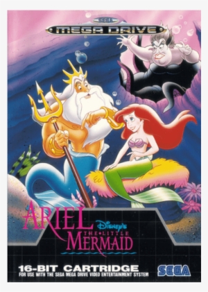 Sega Mega Drive Game Disney's Ariel The Little Mermaid