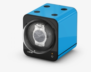 Boxy Fancy Brick Single Watch Winder - Boxy Fancy Brick Winder - Blue (add