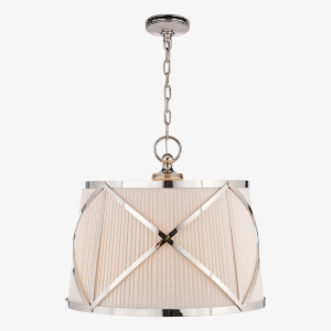 Grosvenor Large Single Hanging Shade In Polished