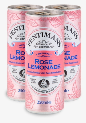 Rose Lemonade - Fentimans Botanically Brewed Rose Lemonade Can (250ml)