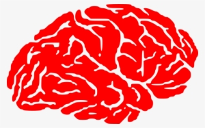 Brain Clipart Red - Clipart Brain Thinking